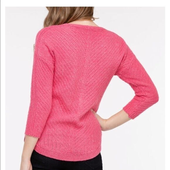 RICKI'S 3/4 Sleeve V Neck Sweater Size Extra Small - Picture 6 of 7